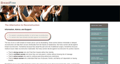 Desktop Screenshot of breastfree.org
